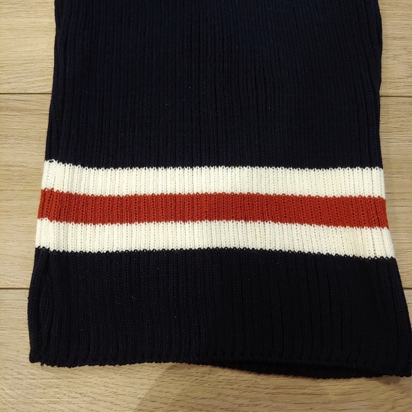 NWT Navy, red & white striped knit skirt // size 2 - Picture 6 of 6